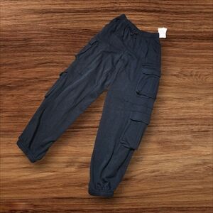 PacSun Black Jogger Cargo Pants Long Length NWT